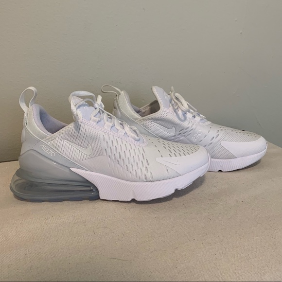 triple white nike air max 270